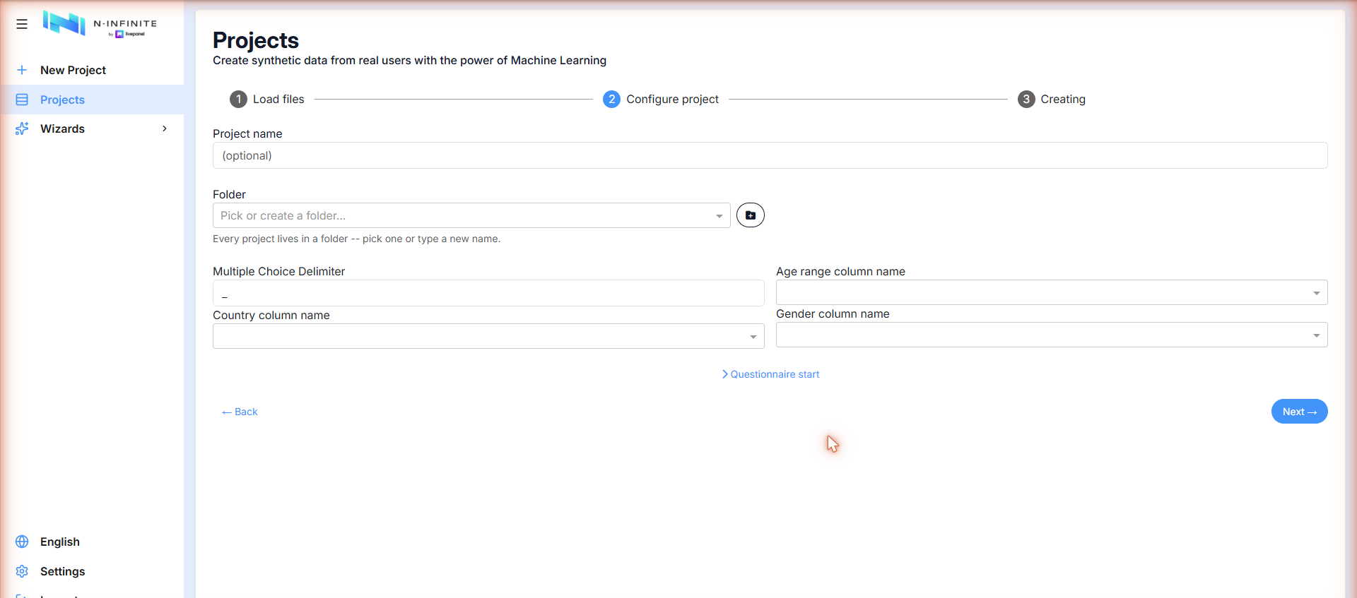 Configure project